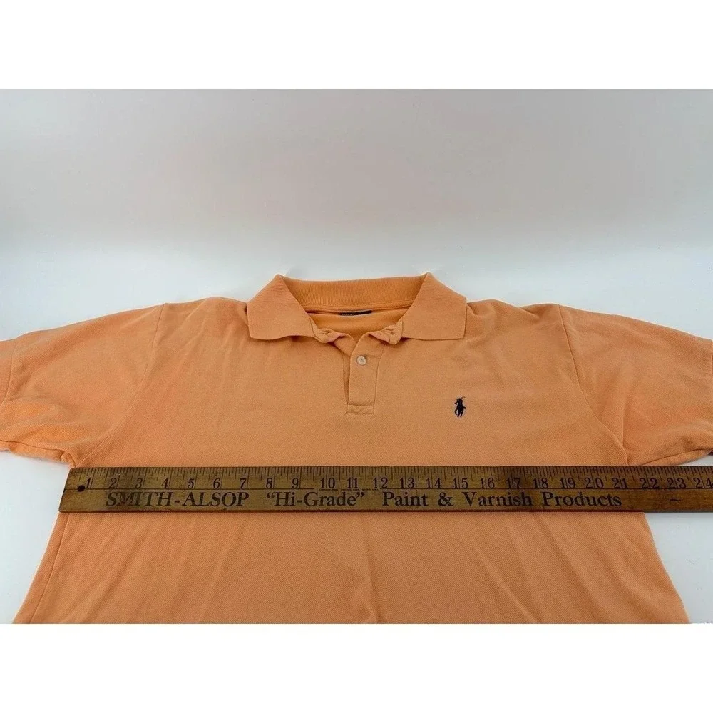 Polo Ralph Lauren, Vintage, Polo Shirt, Orange, Men's Size Large